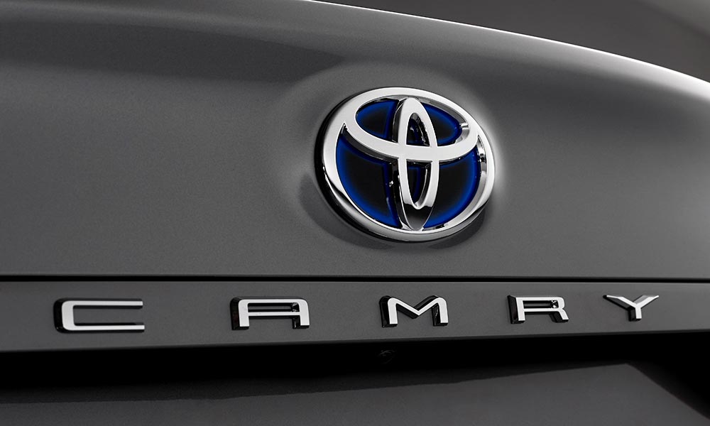 Toyota Camry híbrido Logotipo Toyota - Caderno Garagem